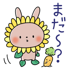 [LINEスタンプ] 夏☆返信しやすいウサギのスタンプ