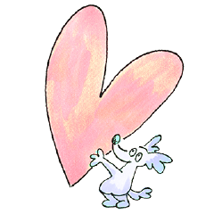 [LINEスタンプ] Hearts terrier