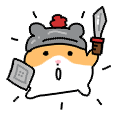 [LINEスタンプ] ハムスターRPG