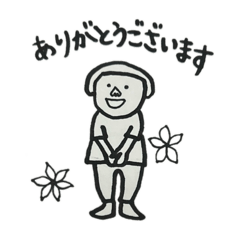 [LINEスタンプ] 白黒らくがきメッセージ