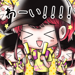 [LINEスタンプ] 藤嶋ちづる LINEスタンプ vol.1