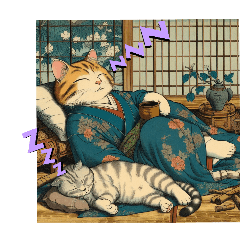 [LINEスタンプ] 幻獣7（神話猫）妖怪猫又、化け猫