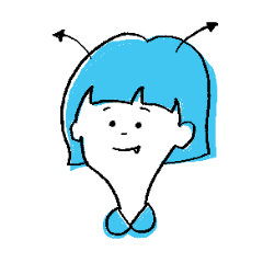 [LINEスタンプ] きよらか、あくまちゃん