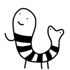 [LINEスタンプ] さすにょろり