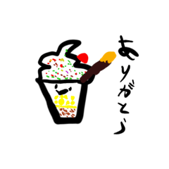 [LINEスタンプ] スイーツ＆フルーツ スタンプ