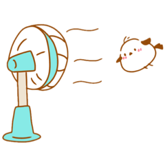 [LINEスタンプ] ミニくまとシマエナガ❷(夏ver)