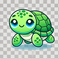 [LINEスタンプ] 可愛いウミガメスタンプ 2