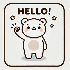 [LINEスタンプ] カラフル動物スタンプ2024