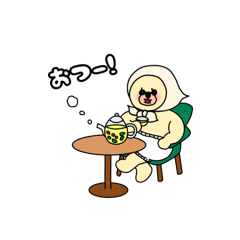 [LINEスタンプ] くまじの日常。まいにちスタンプ。