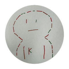 [LINEスタンプ] Kくん1号