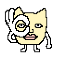 [LINEスタンプ] 可愛いねこ gaming＆freedom