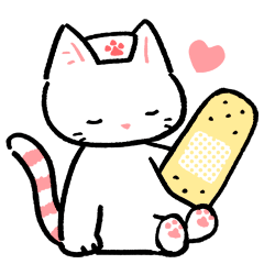 [LINEスタンプ] しましましっぽねこ