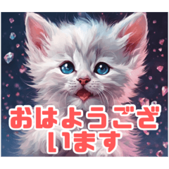 [LINEスタンプ] 子猫の愛の結晶スタンプの画像（メイン）