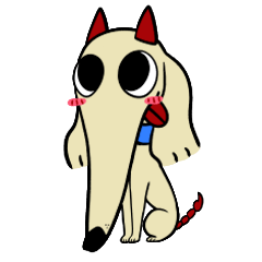 [LINEスタンプ] キメラの親友 - スコーピオン・ドッグ