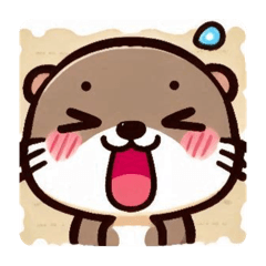 [LINEスタンプ] カワウソフェイス絵文字2