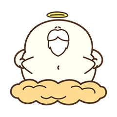 [LINEスタンプ] デブ神さま（便利おデブ）