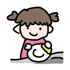 [LINEスタンプ] えりちゃんのらくがき（生活）