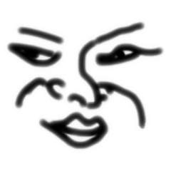 [LINEスタンプ] 色々な顔（エモい）