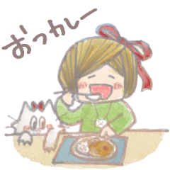 [LINEスタンプ] ダジャレ多めのマジョコマジョリカ