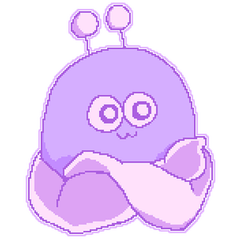 [LINEスタンプ] もっと！ムラサキのアイツがやってきたぞ！