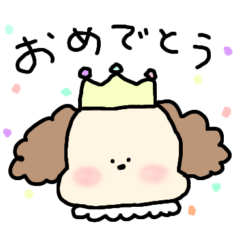 [LINEスタンプ] 日常で使えるもこもこわんこ