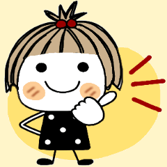 [LINEスタンプ] とっても♡キュート22