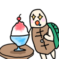 [LINEスタンプ] カメのスタンプ02