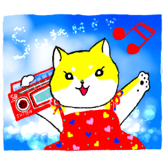 [LINEスタンプ] 夏を楽しむ！柴犬ちゃんスタンプ