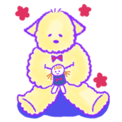 [LINEスタンプ] モコモコちゃなくん