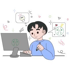 [LINEスタンプ] ワークなフェイス