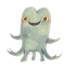 [LINEスタンプ] Creepy aliens