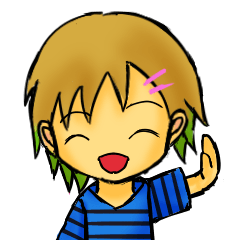 [LINEスタンプ] やんちゃな男の子！