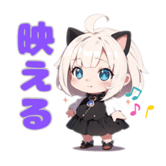 [LINEスタンプ] ニャン娘ロボスタンプ