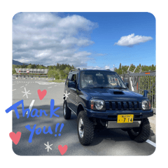 [LINEスタンプ] Jimny(jb23) The First！