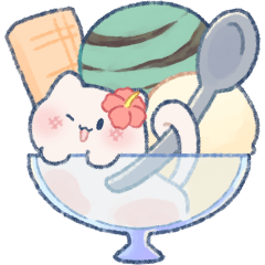 [LINEスタンプ] おもちにゃんこ。4