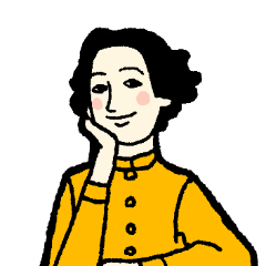 [LINEスタンプ] 福岡県の勝芙美（かつふみ）ちゃん