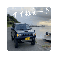 [LINEスタンプ] Jimny(jb23)動画スタンプ