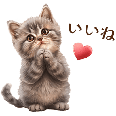 [LINEスタンプ] 子猫たちのスタンプ♪