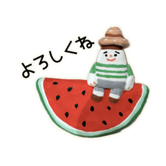 [LINEスタンプ] さざなみ商店ご挨拶スタンプの画像（メイン）