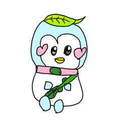 [LINEスタンプ] ハーブのペンギンちゃんDaysスタンプ