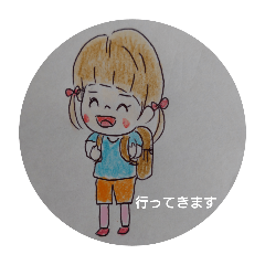 [LINEスタンプ] かわいい女の子の家族