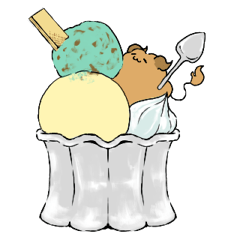 [LINEスタンプ] サテュロスくん夏スタンプ