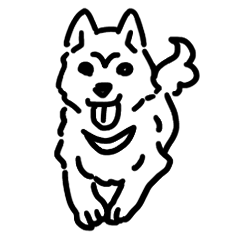 [LINEスタンプ] シバスキーのリッツくん