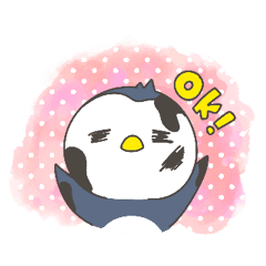 [LINEスタンプ] どろんこぺんぎん