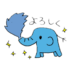 [LINEスタンプ] 手書き・アニマル