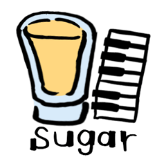 [LINEスタンプ] テキーラすきsugar