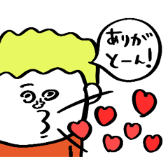 [LINEスタンプ] カラフルに適当にゆるいスタンプ★pocaママの画像（メイン）