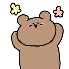 [LINEスタンプ] くまぽこのほっこり日和