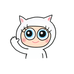 [LINEスタンプ] あかちゃんネコのおともだち