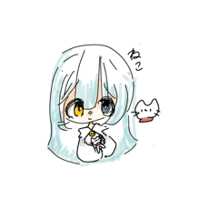 [LINEスタンプ] みかねこスタンプ！ 1